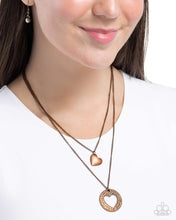 Load image into Gallery viewer, Matchmaker Mural - Copper (Heart) Necklace