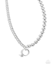 Load image into Gallery viewer, Blazing Beacon - White (Rhinestone) Necklace