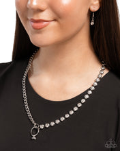 Load image into Gallery viewer, Blazing Beacon - White (Rhinestone) Necklace