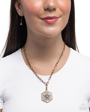 Load image into Gallery viewer, Stellar Sediment - Copper Necklace