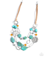 Load image into Gallery viewer, Malibu Media - Blue (Turquoise) Necklace