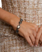 Load image into Gallery viewer, Continuous Chronicle - Complete Look Set: Vintage Story - White Necklace and Ageless Account - White Bracelet (BB-WT-IO)