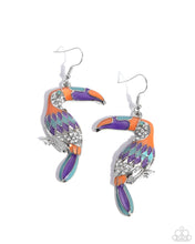 Load image into Gallery viewer, Toucan Tourist - Orange Earring
