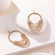 Load image into Gallery viewer, Ostentatious Opulence - Gold Earring