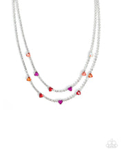 Load image into Gallery viewer, Courting Closeness - Red (Heart) Necklace