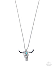 Load image into Gallery viewer, Longhorn Legacy - Black (Bull Skull) Necklace