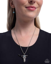Load image into Gallery viewer, Longhorn Legacy - Black (Bull Skull) Necklace