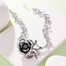 Load image into Gallery viewer, Whimsical Appearance - Silver (Rose) Necklace