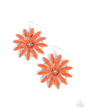 Load image into Gallery viewer, Floral Feeling - Orange (Petal) Earring