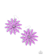 Load image into Gallery viewer, Floral Feeling - Purple Earring