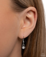 Load image into Gallery viewer, Graceful Glory - White (Rhinestone) Cross Necklace