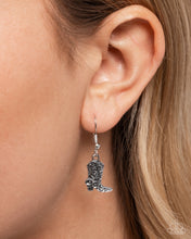 Load image into Gallery viewer, Blazing Boot - Black (Cowboy Boot) Necklace