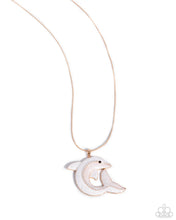 Load image into Gallery viewer, Dolphin Dive - Gold Necklace