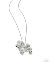 Load image into Gallery viewer, Poodle Pageantry - Blue Necklace