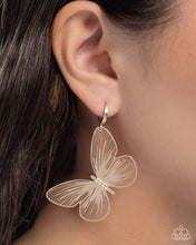 Load image into Gallery viewer, Fluttering Folk - Gold (Butterfly) Earring