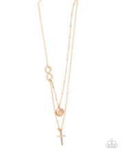 Load image into Gallery viewer, Eternal Embrace - Gold (Cross) Necklace