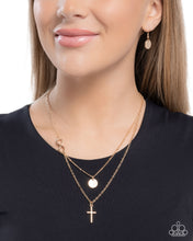 Load image into Gallery viewer, Eternal Embrace - Gold (Cross) Necklace