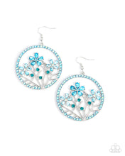 Load image into Gallery viewer, Basic Bouquet - Blue (Multicolored Flower) Earring