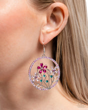 Load image into Gallery viewer, Basic Bouquet - Pink (Multicolored Flower) Earring