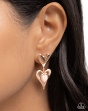 Load image into Gallery viewer, Heart Habitat - Rose Gold (Heart) Post Earring