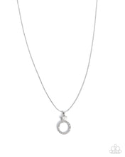 Load image into Gallery viewer, Promise Ring - White (Rhinestone) Necklace