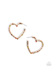 Load image into Gallery viewer, Mosaic Matchmaker - Multi (Heart) Earring