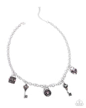 Load image into Gallery viewer, Vintage Showcase - Pink (Charm) Necklace
