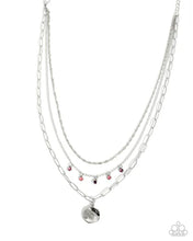 Load image into Gallery viewer, Content Cycle - Purple (Rhinestone) Necklace