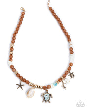 Load image into Gallery viewer, Operation Ocean - Brown (Charm) Necklace