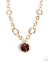 Load image into Gallery viewer, Sophisticated Statement - Brown (Topaz) Necklace