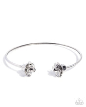 Load image into Gallery viewer, Rosy Radius - Silver (Flex Collar) Necklace