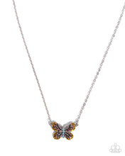 Load image into Gallery viewer, Gliding Glam - Yellow (Butterfly) Necklace