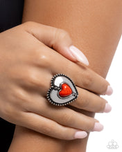 Load image into Gallery viewer, COURTING Chance - Red (Heart) Ring