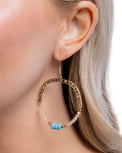 Load image into Gallery viewer, Authentic Advocate - Yellow (Turquoise) Earring