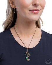 Load image into Gallery viewer, Darling Do-Si-Do - Brass Necklace