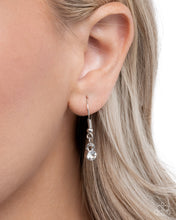 Load image into Gallery viewer, Swan Shimmer - White Earring
