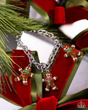 Load image into Gallery viewer, Gingerbread Glitz - Brown (Gingerbread Men) Bracelet