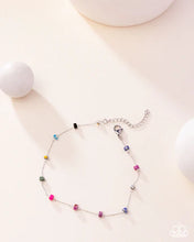 Load image into Gallery viewer, Stony Surrender - Multi (Stainless Steel) Multicolored Stone Anklet