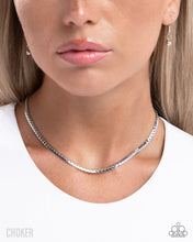 Load image into Gallery viewer, Crowning Challenge - Silver (Choker) Necklace
