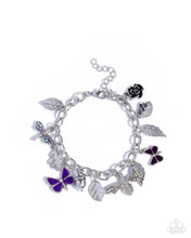 Load image into Gallery viewer, Iconic Insects - Purple (Butterfly) Bracelet