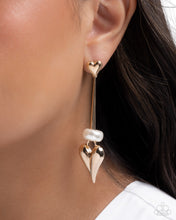 Load image into Gallery viewer, I Feel Loved - Gold Post Earring