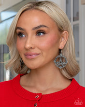 Load image into Gallery viewer, Enamored Eiffel Tower - Black Earring