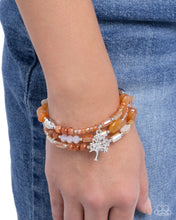 Load image into Gallery viewer, Capricious Collision - Orange Bracelet