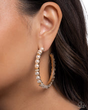 Load image into Gallery viewer, Classical Ballet - Gold (White Pearl) Earring