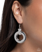 Load image into Gallery viewer, Dedicated Delight - Silver (Smoky Gem) Earring