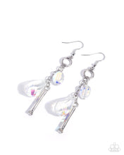 Load image into Gallery viewer, Sophisticated Status - White (Iridescent) Earring