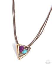 Load image into Gallery viewer, Runaway Rusticity - Purple Necklace