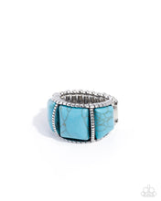 Load image into Gallery viewer, Spirited Scale - Blue (Turquoise) Ring