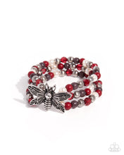 Load image into Gallery viewer, Newsworthy Novelty - Red (Bee) Bracelet
