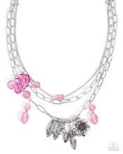 Load image into Gallery viewer, Futuristic Freestyle - Pink Necklace
